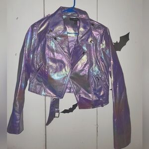 Forever 21 Metallic Jacket - Size Small